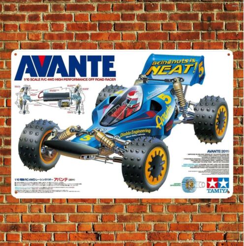 Vintage Collectible Plates - Metal Poster Vintage Rc Car Tin