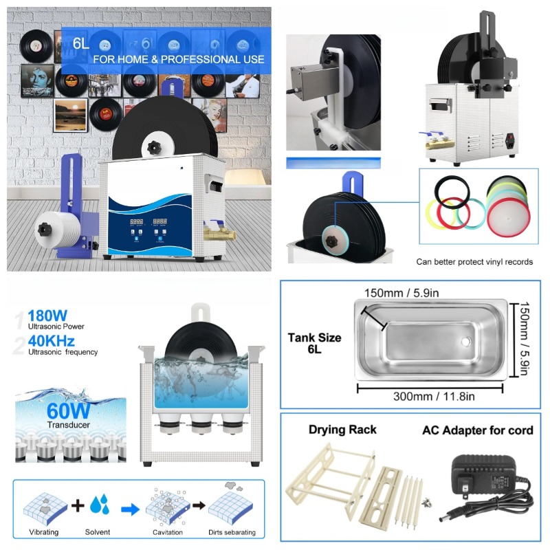 Ultrasonic Cleaner for Vinyl R - огляд і ціна Vinyl Record Cleaner