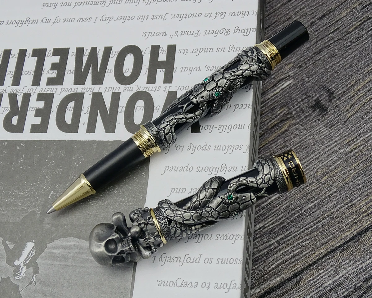 Jinhao Metal Vintage Rollerbal - огляд і ціна Vintage Collectible Pens