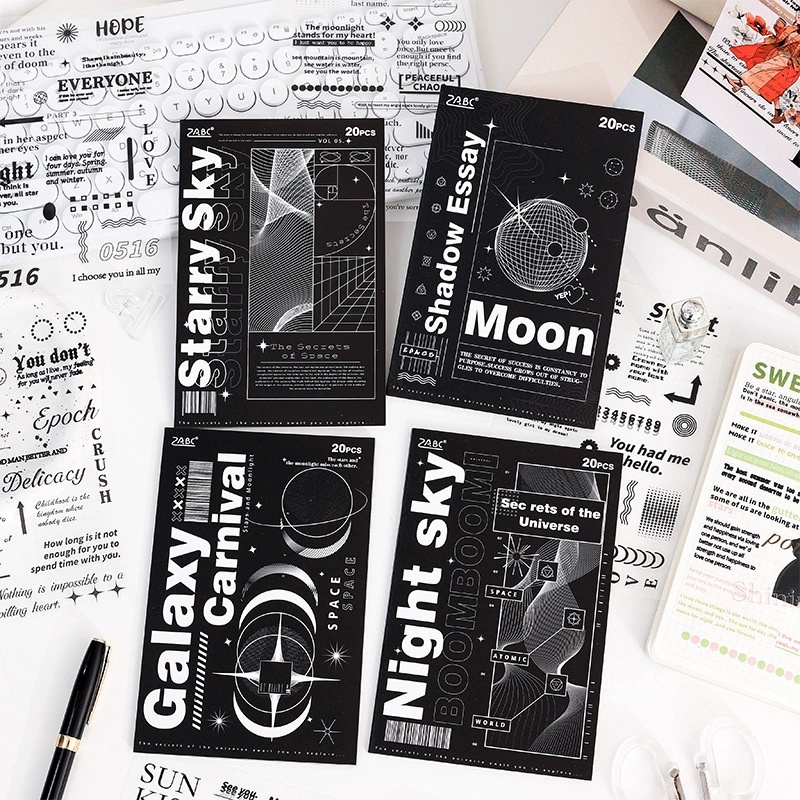 Vintage Text Sticker Book 20Pc - огляд і ціна Vintage Collectible Books