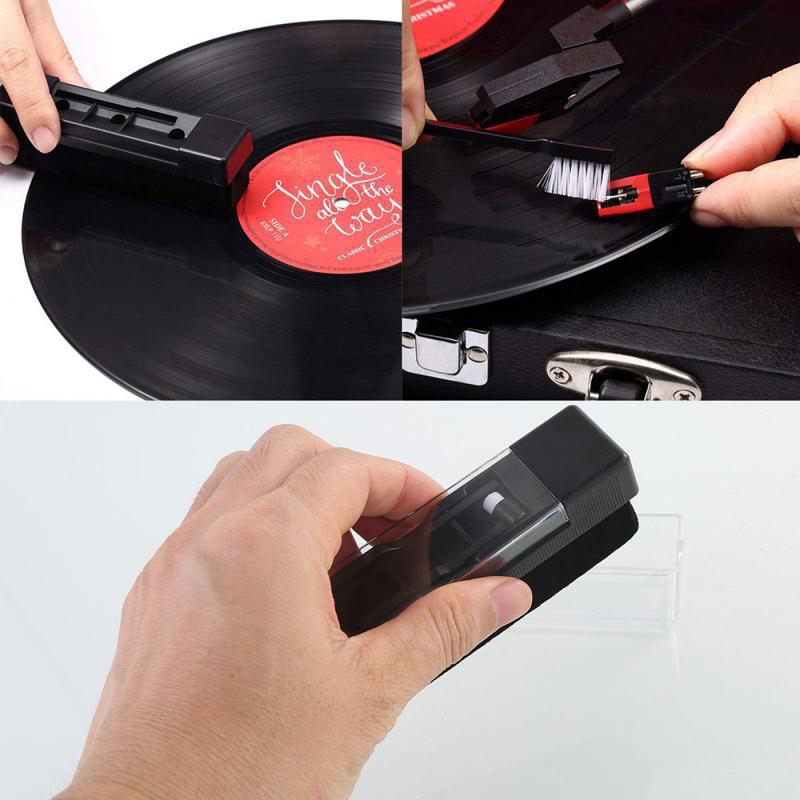 3Pcs Record Cleaning Brush Vin - огляд і ціна Vinyl Record Cleaner